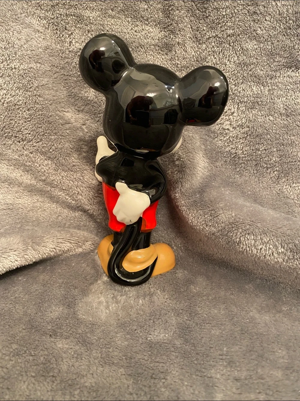 Disney Black, Red & Tan Mickey Mouse Figure